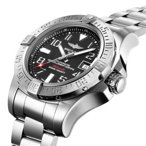 breitling avenger ii seawolf rubber strap|Breitling Avenger seawolf review.